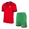 Portugal Home Jersey Kit EURO 2024 (Jersey+Shorts)