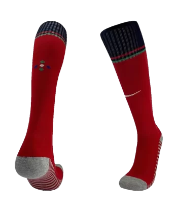 Portugal Home Soccer Socks 2024