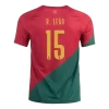 Portugal R. LEÃO #15 Home Jersey 2022