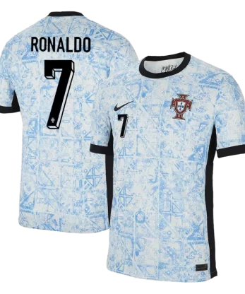 Portugal RONALDO #7 Away Jersey EURO 2024