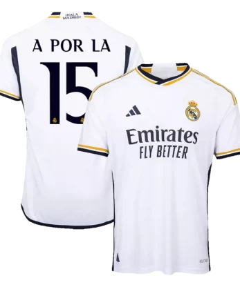 Real Madrid A POR LA #15 Home Jersey Authentic 2023/24