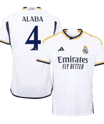 Real Madrid ALABA #4 Home Jersey 2023/24