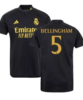 Real Madrid BELLINGHAM #5 Third Away Jersey 2023/24