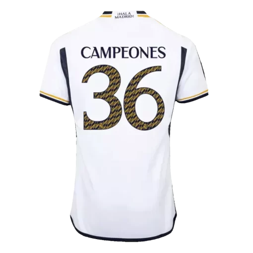 Real Madrid CAMPEONES #36 Home Jersey 2023/24