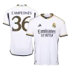 Real Madrid CAMPEONES #36 Home Jersey Authentic 2023/24