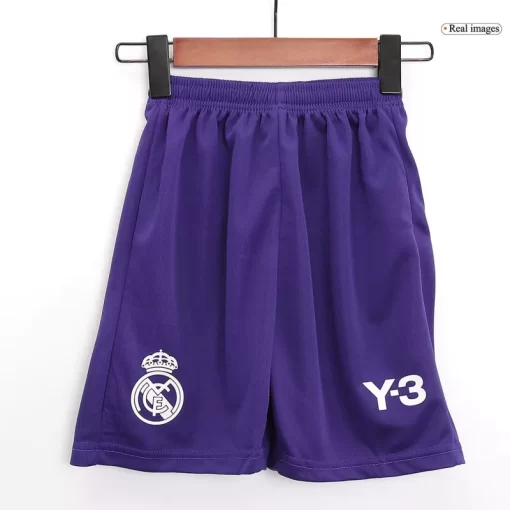 Real Madrid Fourth Away Jersey Kit 2023/24 Kids(Jersey+Shorts)