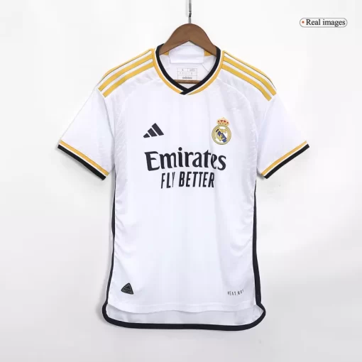 Real Madrid MBAPPÉ #9 Home Jersey Authentic 2023/24