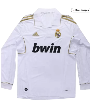 Real Madrid Home Jersey Retro 2011/12 - Long Sleeve