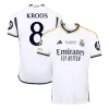 Real Madrid KROOS #8 Home Jersey 2023/24 - UCL FINAL