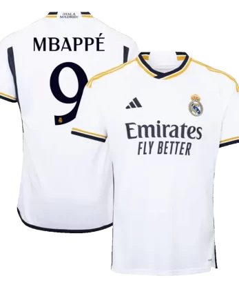 Real Madrid MBAPPÉ #9 Home Jersey 2023/24