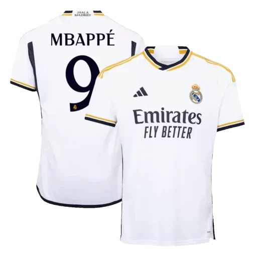 Real Madrid MBAPPÉ #9 Home Jersey 2023/24