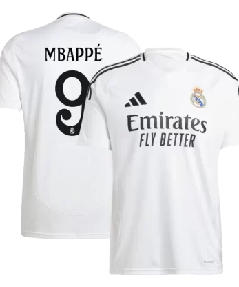 Real Madrid MBAPPÉ #9 Home Jersey 2024/25