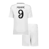 Real Madrid MBAPPÉ #9 Home Jersey Kit 2024/25 Kids(Jersey+Shorts)