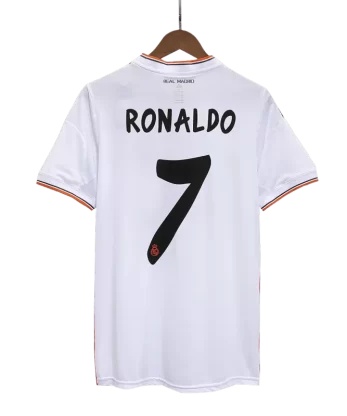 Real Madrid RONALDO #7 Home Jersey Retro 2013/14