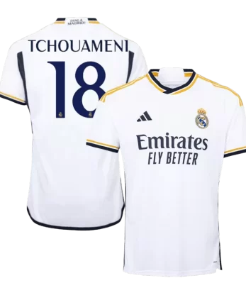 Real Madrid TCHOUAMENI #18 Home Jersey 2023/24