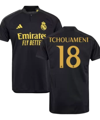 Real Madrid TCHOUAMENI #18 Third Away Jersey 2023/24