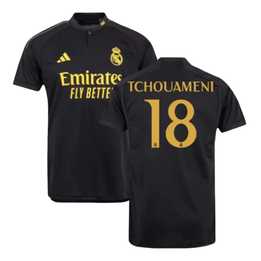 Real Madrid TCHOUAMENI #18 Third Away Jersey 2023/24