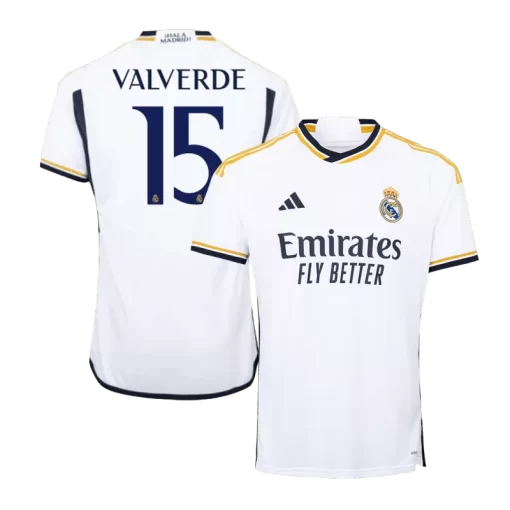 Real Madrid VALVERDE #15 Home Jersey 2023/24