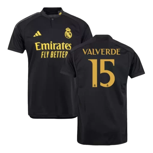 Real Madrid VALVERDE #15 Third Away Jersey 2023/24