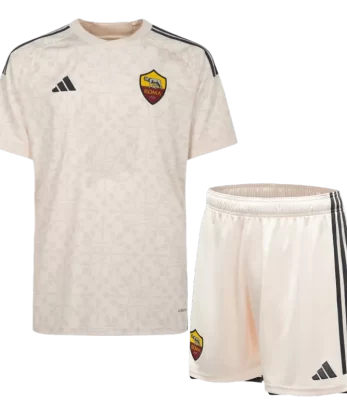 Roma Away Jersey Kit 2023/24 Kids(Jersey+Shorts)