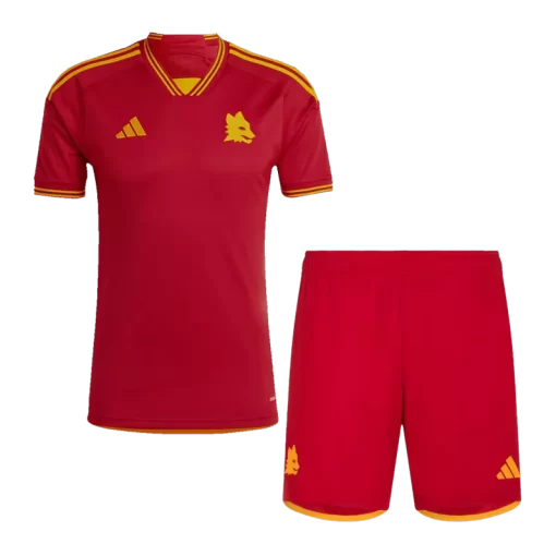 Roma Home Jersey Kit 2023/24 (Jersey+Shorts+Socks)