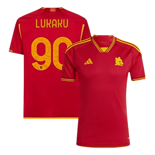 Roma LUKAKU #90 Home Jersey 2023/24