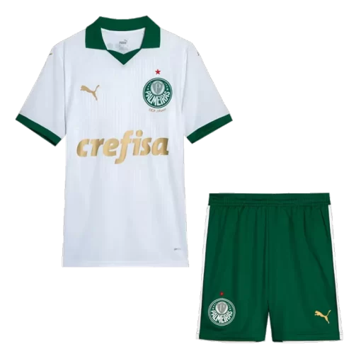 SE Palmeiras Away Jersey Kit 2024/25 Kids(Jersey+Shorts)