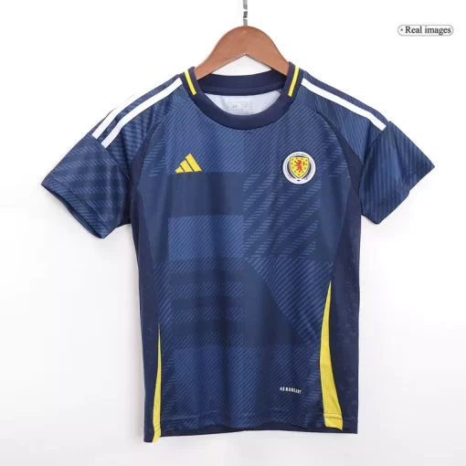 Scotland Home Jersey Kit EURO 2024 Kids (Jersey+Shorts)