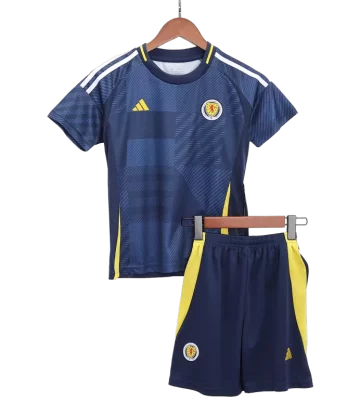 Scotland Home Jersey Kit EURO 2024 Kids (Jersey+Shorts)