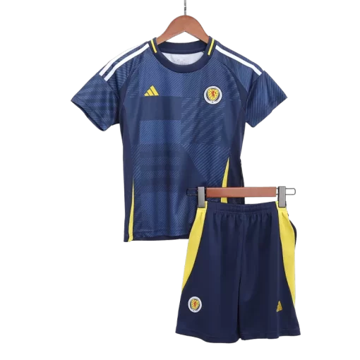 Scotland Home Jersey Kit EURO 2024 Kids (Jersey+Shorts)