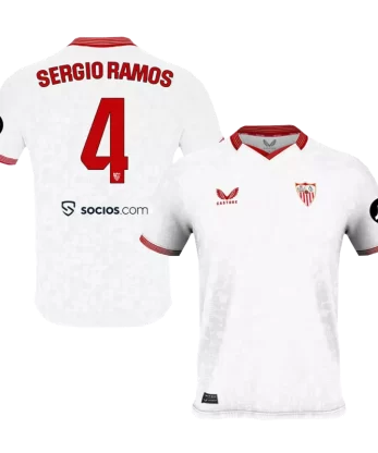Sevilla SERGIO RAMOS #4 Home Jersey 2023/24