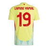 Spain LAMINE YAMAL #19 Away Jersey EURO 2024