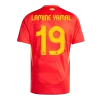 Spain LAMINE YAMAL #19 Home Jersey EURO 2024