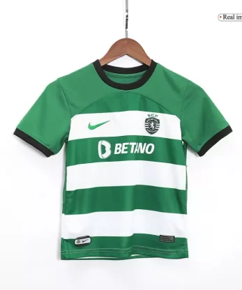Sporting CP Home Jersey Kit 2023/24 Kids(Jersey+Shorts)