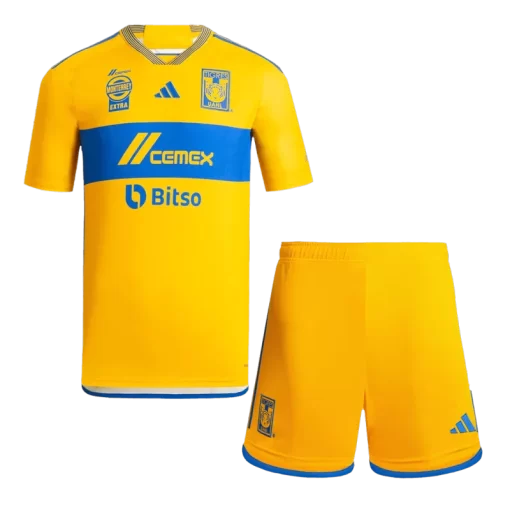 Tigres UANL Home Jersey Kit 2023/24 (Jersey+Shorts)