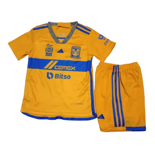 Tigres UANL Home Jersey Kit 2023/24 Kids(Jersey+Shorts)