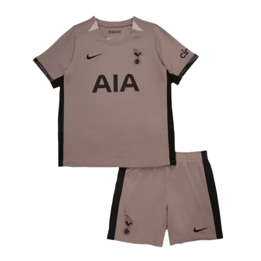 Tottenham Hotspur Third Away Jersey Kit 2023/24 Kids(Jersey+Shorts)