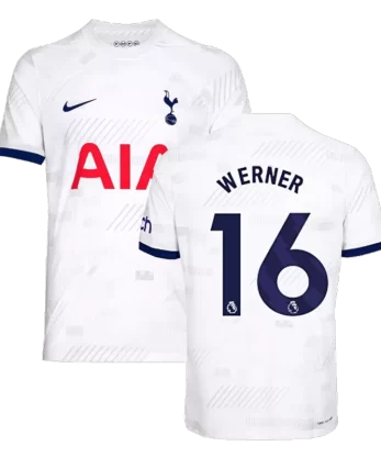 Tottenham Hotspur WERNER #16 Home Jersey Authentic 2023/24