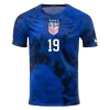 USA DUNN #19 Away Jersey 2022