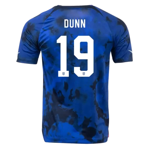 USA DUNN #19 Away Jersey 2022