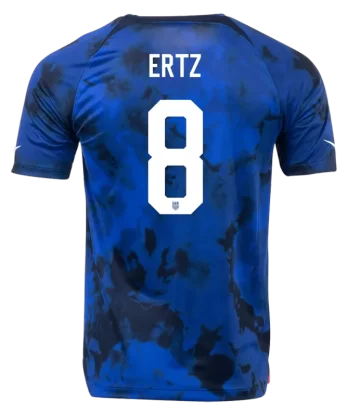 USA ERTZ #8 Away Jersey 2022