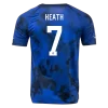 USA HEATH #7 Away Jersey 2022