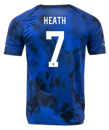 USA HEATH #7 Away Jersey 2022