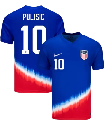 USA PULISIC #10 Away Jersey Copa America 2024