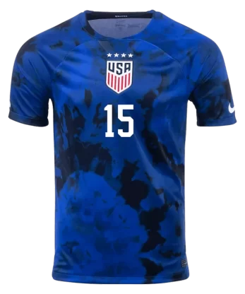USA RAPINOE #15 Away Jersey 2022