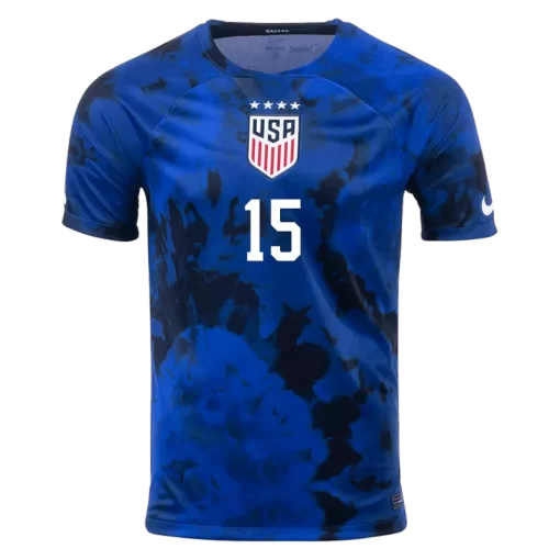 USA RAPINOE #15 Away Jersey 2022