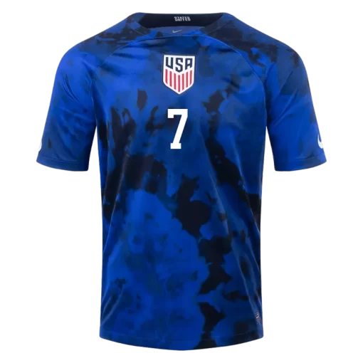 USA REYNA #7 Away Jersey 2022