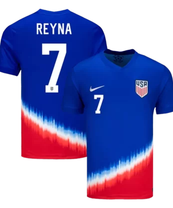 USA REYNA #7 Away Jersey Copa America 2024