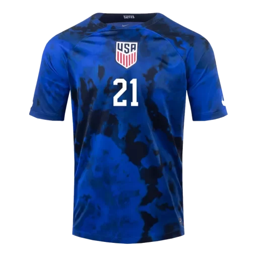 USA WEAH #21 Away Jersey 2022