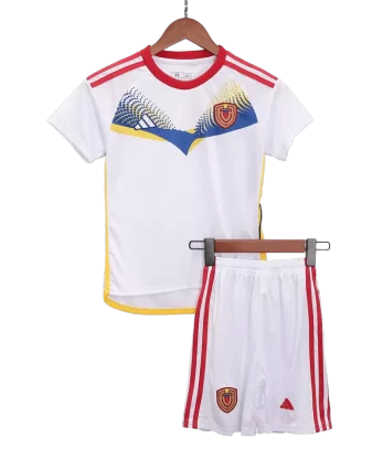 Venezuela Away Jersey Kit Copa America 2024 Kids(Jersey+Shorts)